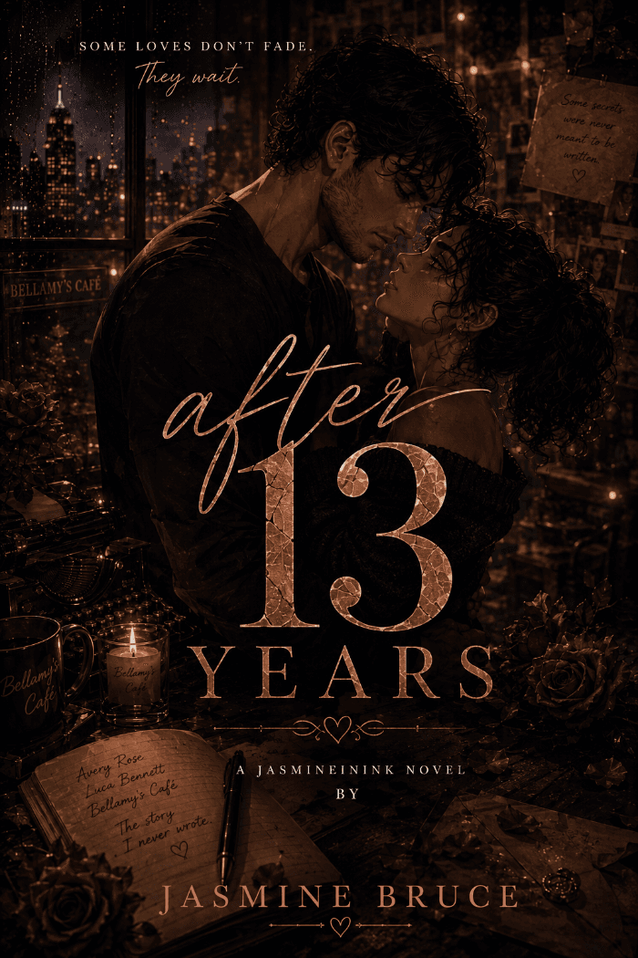 After 13 Years by Jasmine Bruce, Romance book cover on IndieFiction