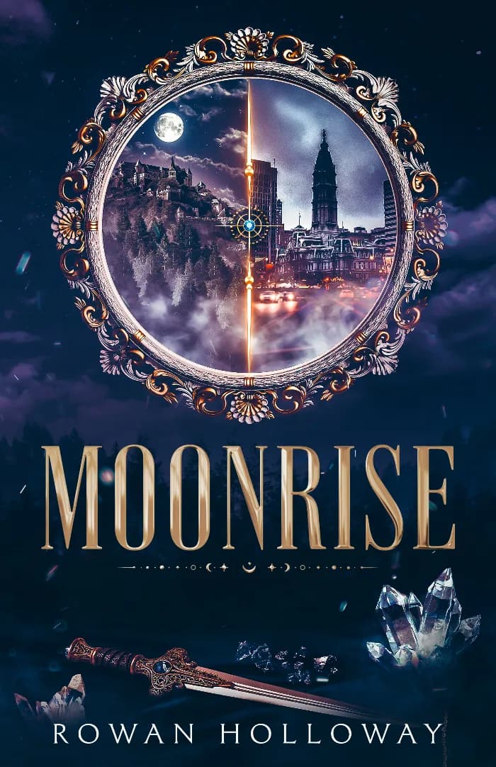 Moonrise by Rowan Holloway, Fantasy book cover on IndieFiction