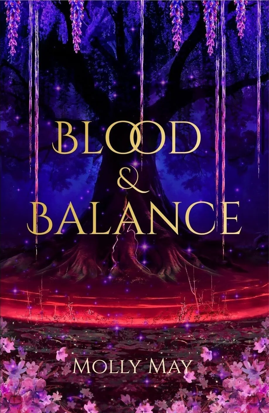Blood & Balance by Molly May, Fantasy book cover on IndieFiction