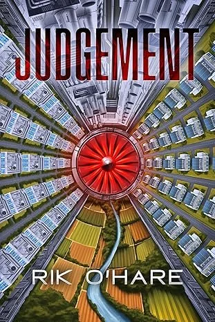 Judgement by Rik O'Hare, Science Fiction book cover on IndieFiction