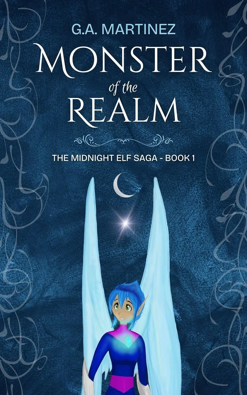 Monster of the Realm by G.A. Martinez, Fantasy book cover on IndieFiction